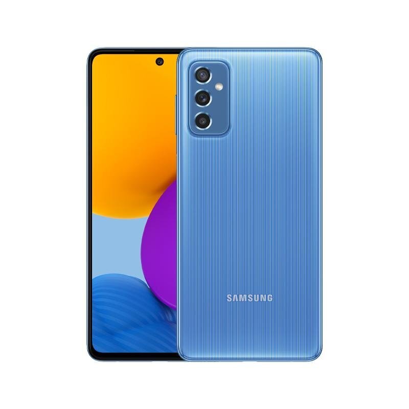 Samsung Galaxy M52 5G, 128 GB, Dual SIM, Blue cena un informācija | Mobilie telefoni | 220.lv