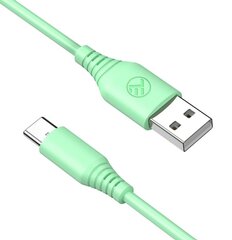 Tellur TLL155401, USB-A/USB-C, 1 m цена и информация | Кабели для телефонов | 220.lv