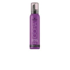 Schwarzkopf Professional Igora Expert Mousse Semi-Permanent Mousse Color - Semi 3-0 #000606 цена и информация | Краска для волос | 220.lv