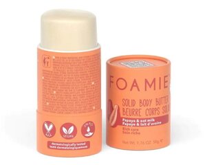 Увлажняющее масло-мыло Foamie Solid Body Butter Oat To Be Smooth цена и информация | Кремы, лосьоны для тела | 220.lv