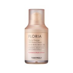 Mitrinošs sejas krēms Tonymoly Floria Nutra Energy 100 hours cream cena un informācija | Sejas krēmi | 220.lv