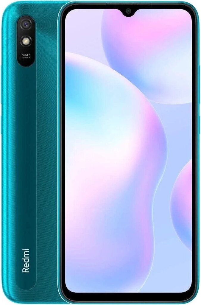 Xiaomi Redmi 9AT 2/32GB MZB0A3IEU Aurora Green цена и информация | Mobilie telefoni | 220.lv