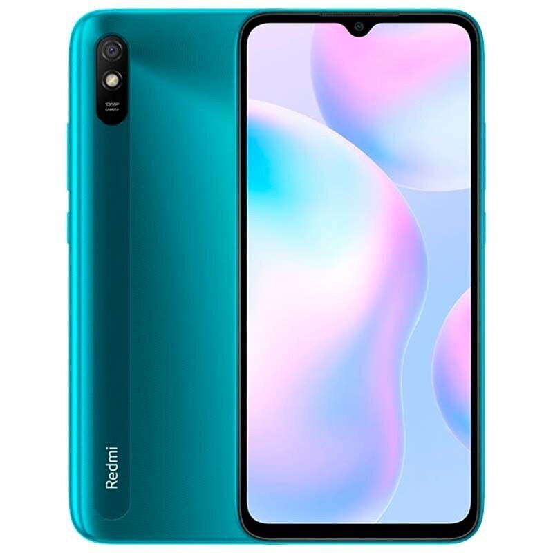 Xiaomi Redmi 9AT 2/32GB MZB0A3IEU Aurora Green cena un informācija | Mobilie telefoni | 220.lv