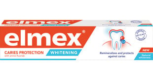 Zobu pasta Elmex Caries Protection Whitening, 75 ml цена и информация | Зубные щетки, пасты | 220.lv