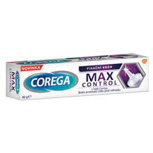 Fiksācijas krēms zobu protēzēm Corega Max Control 40 g cena un informācija | Zobu pastas, birstes | 220.lv