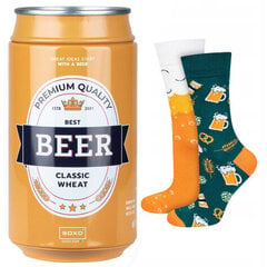 Мужские носки SOXO в банке из-под пива 40-45 на подарок цена и информация | Мужские носки | 220.lv