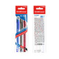 Gela pildspalva ErichKrause Original Gel Stick 0.5 zila, melna, sarkana 3 gab cena un informācija | Rakstāmpiederumi | 220.lv