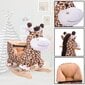 Šūpojošā rotaļlieta ar skaņu Žirafe цена и информация | Rotaļlietas zīdaiņiem | 220.lv