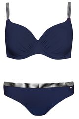 Self sieviešu bikini S940M7*1, tumši zils/balts 5902844427942 cena un informācija | Peldkostīmi | 220.lv