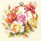 Izšūšanas komplekts Magic Needle "Roses for Needlewoman" 100-122 цена и информация | Izšūšanas piederumi | 220.lv