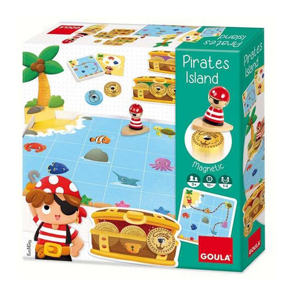 Деревянная игра Pirates Island Goula цена | 220.lv