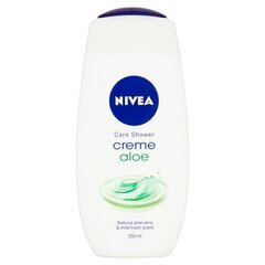 Nivea Aloe Vera Care Shower - Cream Shower Gel 250ml цена и информация | Масла, гели для душа | 220.lv