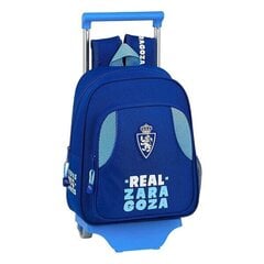 Skolas mugursoma ar riteņiem 705 Real Zaragoza цена и информация | Школьные рюкзаки, спортивные сумки | 220.lv