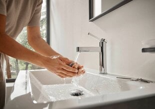 Смеситель для умывальника с push-open Hansgrohe Finoris 110, хром, 76010000 цена и информация | Смесители | 220.lv