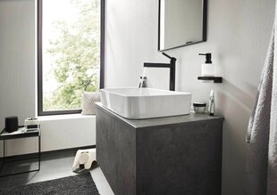 Izlietnes jaucējkrāns ar push-open Hansgrohe Finoris 260, melns цена и информация | Смесители | 220.lv