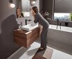 Izlietnes jaucējkrāns ar pop-up Hansgrohe Vivenis 250, matēts melns cena un informācija | Jaucējkrāni | 220.lv