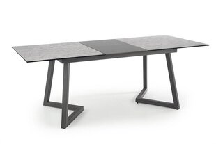 Раскладной стол Halmar Tiziano, серый цена и информация | Кухонные и обеденные столы | 220.lv