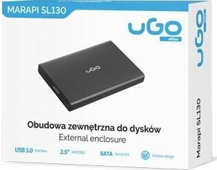 uGo UKZ-1531 cena un informācija | Cieto disku somas un apvalki | 220.lv