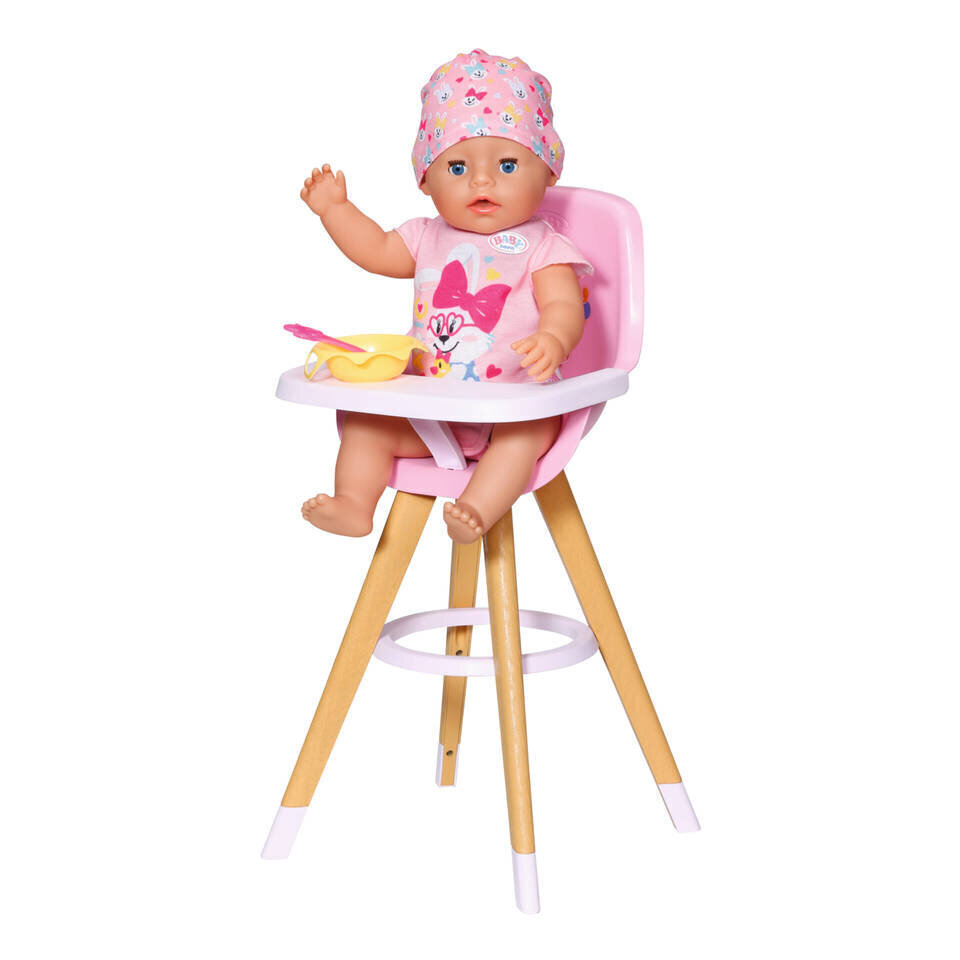 Lelles Baby Born barošanas krēsls цена и информация | Rotaļlietas meitenēm | 220.lv