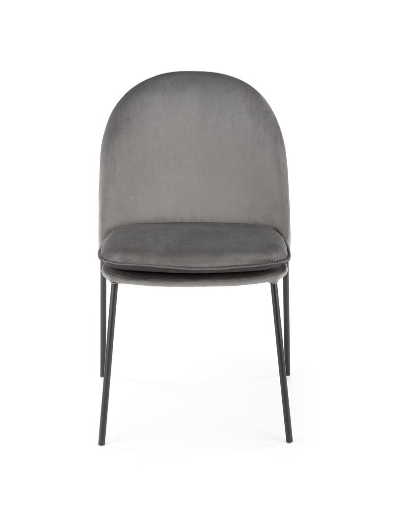4-u krēslu komplekts Halmar K443, pelēks cena un informācija | Virtuves un ēdamistabas krēsli | 220.lv