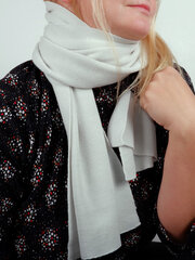 Шарф из мериносовой шерсти Aurea Vita Cloud Gray цена и информация | Женские шарфы, платки | 220.lv