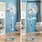 Staande ventilator Chrome Retro InnovaGoods Ø 40 cm 55W cena un informācija | Ventilatori | 220.lv