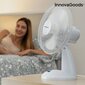 Balts Galda Ventilators InnovaGoods Ø 30 cm 35W цена и информация | Ventilatori | 220.lv