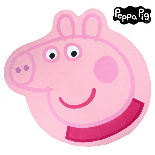 Pludmales dvielis Peppa Pig 75510 Rozā цена и информация | Dvieļi | 220.lv