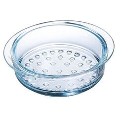 Krāsns Trauks Pyrex Steam&Care Caurspīdīgs Stikls: Parametri - Ø 24 cm цена и информация | Посуда, тарелки, обеденные сервизы | 220.lv