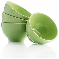 Bļodu komplekts Benetton Rainbow Keramika (4 pcs): Krāsa - Zaļš cena un informācija | Benetton Mājsaimniecības preces | 220.lv