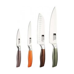 Ножи Bergner Neon Classic (4 шт) цена и информация | Ножи и аксессуары для них | 220.lv