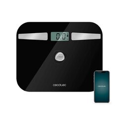 Digitālie vannas istabas svari Cecotec EcoPower 10200 Smart Healthy LCD Bluetooth 180 kg Melns cena un informācija | Vannas istabas aksesuāri | 220.lv