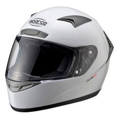 Шлем Sparco Club X-1 TG, белый, размер XXL цена и информация | Шлемы для мотоциклистов | 220.lv