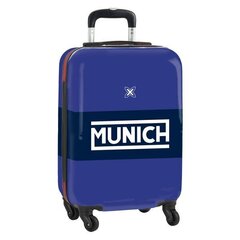 Чемодан для ручной клади Munich, синий, темно-синий, 20'' цена и информация | Чемоданы, дорожные сумки | 220.lv