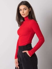 красная блузка с высоким воротником в рубчик elisee rue paris цена и информация | Женские кофты | 220.lv