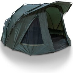 NGT XL Fortress 2 man Bivvy 300 x 340 x 160cm,  Большая двухместная палатка цена и информация | Палатки | 220.lv