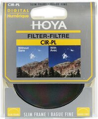 Hoya cirkulārais polarizācijas filtrs Slim 67mm cena un informācija | Filtri | 220.lv