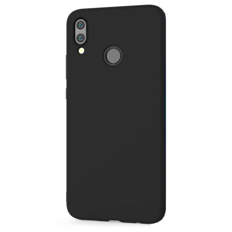 Maciņš aizmugurējais Evelatus    Huawei    P Smart 2019 Silicone case    Black cena un informācija | Telefonu vāciņi, maciņi | 220.lv