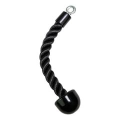 Скакалка для трицепса Tunturi Single Tricep Rope, 37 см цена и информация | Аксессуары  и принадлежности для тренажеров | 220.lv