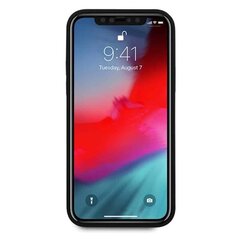 Maciņš aizmugurējais Guess       iPhone 12 Pro Max 6.7 Saffiano V Stitch Cover    Black cena un informācija | Telefonu vāciņi, maciņi | 220.lv