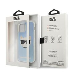 Maciņš aizmugurējais Karl Lagerfeld    Apple    iPhone 12 Pro Max 6.7 PC/TPU Choupette Head Cover    Transparent cena un informācija | Telefonu vāciņi, maciņi | 220.lv