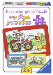 Пазл Ravensburger «Моя первая головоломка», 3 х 6 цена и информация | Пазлы | 220.lv