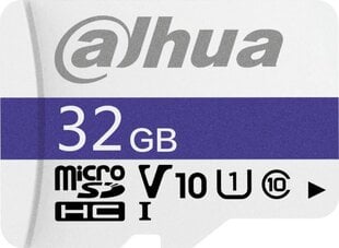 MEMORY MICRO SDHC 32GB UHS-I/TF-C100/32GB DAHUA цена и информация | Карты памяти для фотоаппаратов | 220.lv