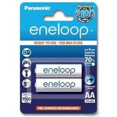 Uzlādējami elementi Panasonic ENELOOP BK-3MCCE/2BE (2 gab.) cena un informācija | Baterijas | 220.lv
