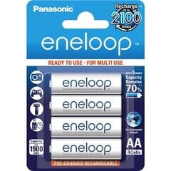 Panasonic Eneloop BK-3MCCE/4BE uzlādējami elementi, 4 gab. cena un informācija | Baterijas | 220.lv