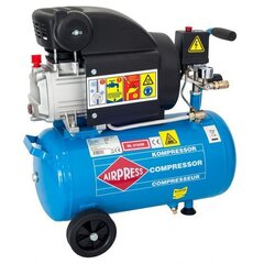 Airpress HL310-25 kompresors, 24l, 1,5kW/2HP, 275l/min cena un informācija | Kompresori | 220.lv