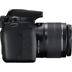 Canon EOS 2000D + 18-135mm IS Kit, melns цена и информация | Цифровые фотоаппараты | 220.lv