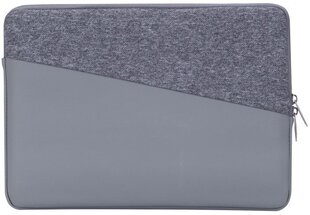 NB SLEEVE EGMONT 13.3/7903 GREY RIVACASE cena un informācija | Somas portatīvajiem datoriem | 220.lv