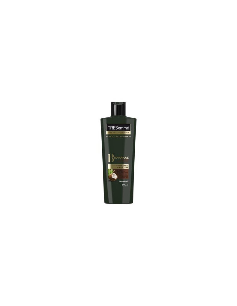 Kokosriekstu šampūns sausu un bojātu matu mitrināšanai Tresemme Botanique Nourish & Replenish Shampoo 400 ml cena un informācija | Šampūni | 220.lv