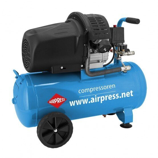 Airpress HL 425-50 kompresors, 50l, 2.2kW/3HP, 425l/min, 2 cilindri + piederumi цена и информация | Kompresori | 220.lv
